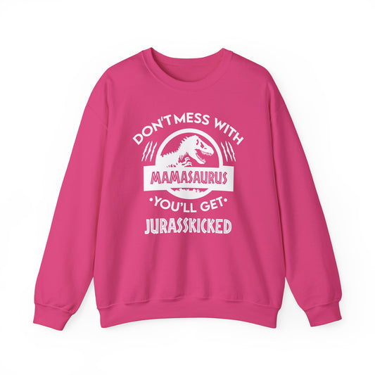 "Mamasaurus" Crewneck Sweatshirt