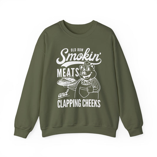 "Smokin' Meats.." Crewneck Sweatshirt