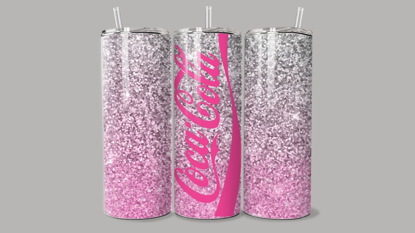 Sparkle Coke Tumbler