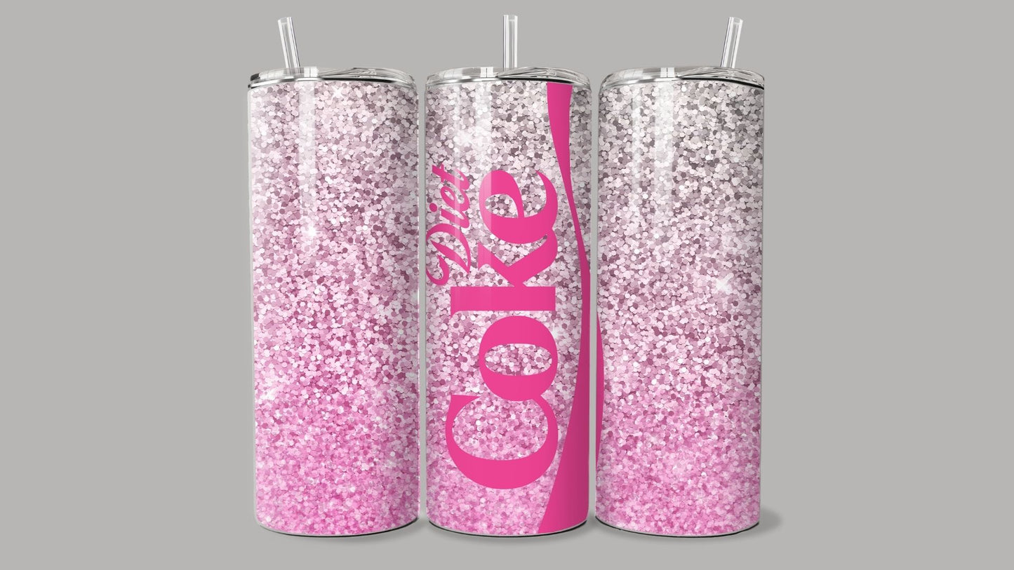 Sparkle Diet Coke Tumbler