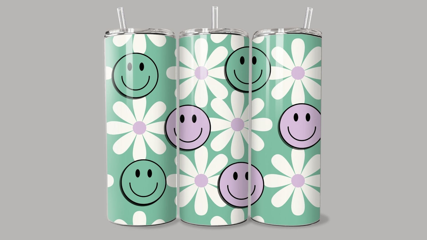 Smiley Face Tumbler