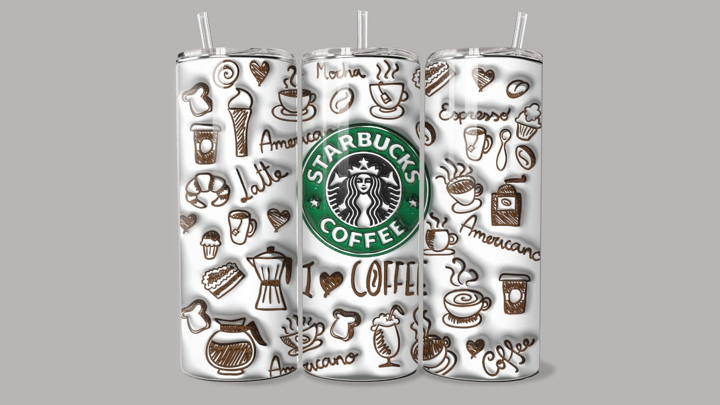 3D Starbucks Tumbler