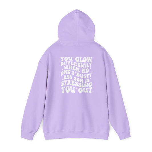 "You Glow Differently.." Hooded Sweatshirt