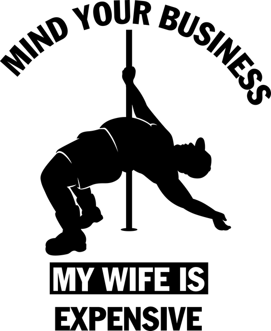 "Mind Your Business.." Car Decal