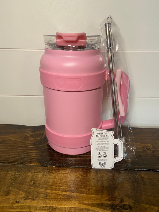 Pink 50oz Handled Jug