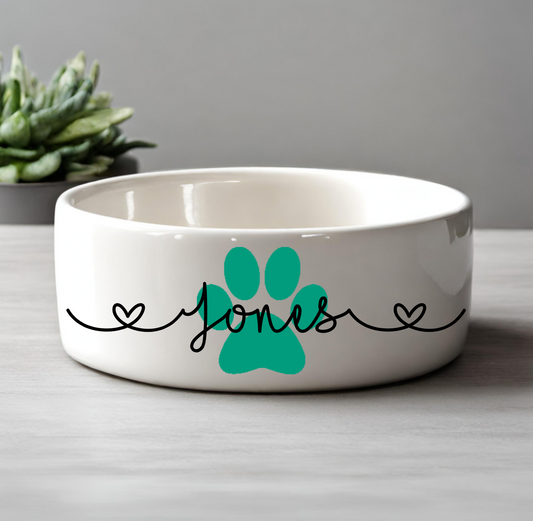 Personalized Pet Bowl