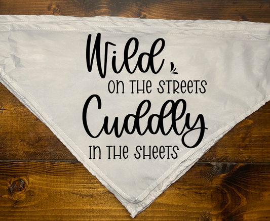 "Wild in the Streets.." Pet Bandana