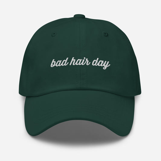 "bad hair day" Baseball Hat